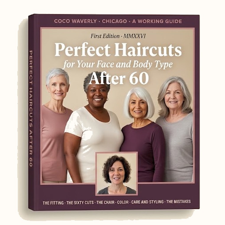 Perfect Haircuts for Your Face and Body Type After 60 — First Edition cover